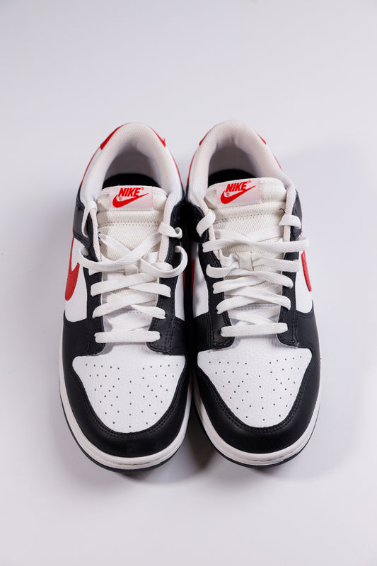 Nike Dunk Low Retro Red Swoosh Panda