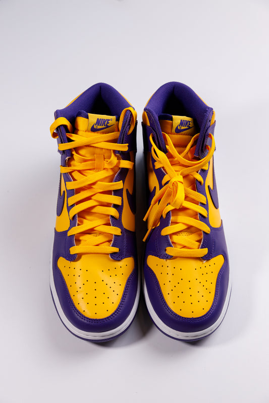 Nike Dunk High Lakers "Court Purple"