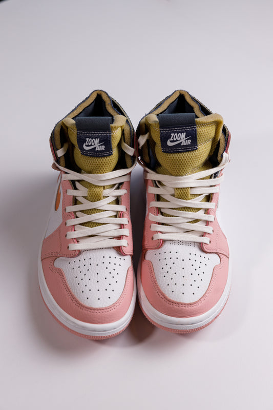 Jordan 1 High Zoom Air CMFT Pink Glaze Cactus Flower (Women's)