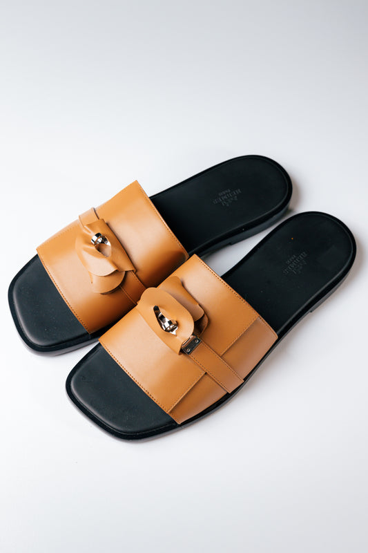 Hermes Sandals Brown