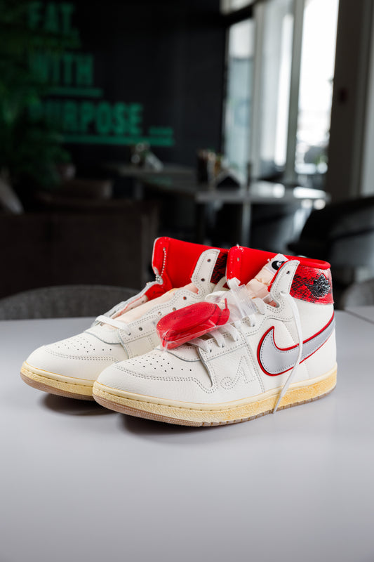 Jordan Air Ship x Awake NY University Red